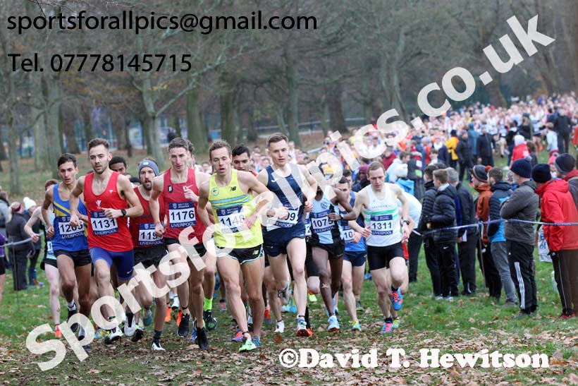 Senior mens British Athletics Liverpool Cross Challenge, Sefton Park, Liverpool. Photo:  David T. Hewitson/Sports for All Pics
